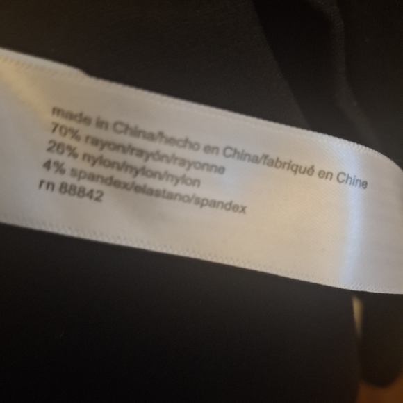 Eloquii Square Neck Mini Skater Dress 28 Plus Size Short Black Fit Flare Dress - Picture 8 of 11